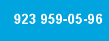 923 959-05-96